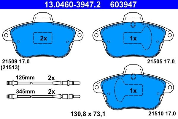 Колодки Renault Clio II хэтчбек (BB, CB) (1998 - 2010) цена, от 21.73 USD