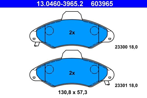 Колодки ATE 13046039652 цена, от 15.93 USD