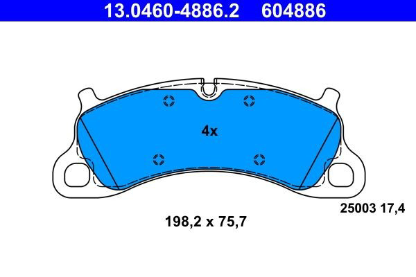 LM31148 Lemforder Колодки передние