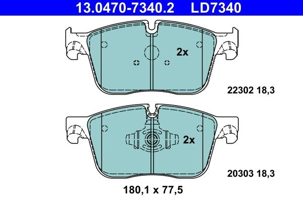 Колодки Land Rover LR150620 цена, от 149.62 USD