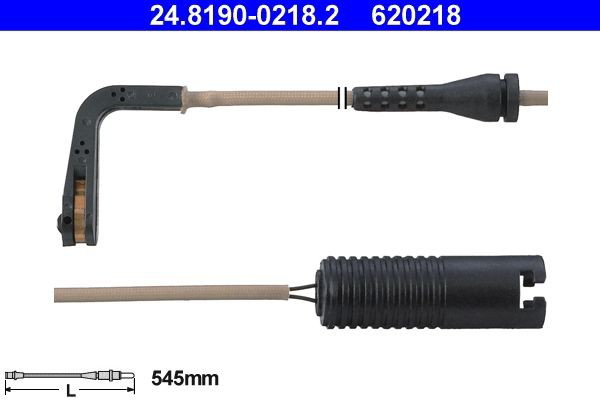 Датчик износа тормозных колодок, задний ATE 24819002182 цена, от 5.92 USD