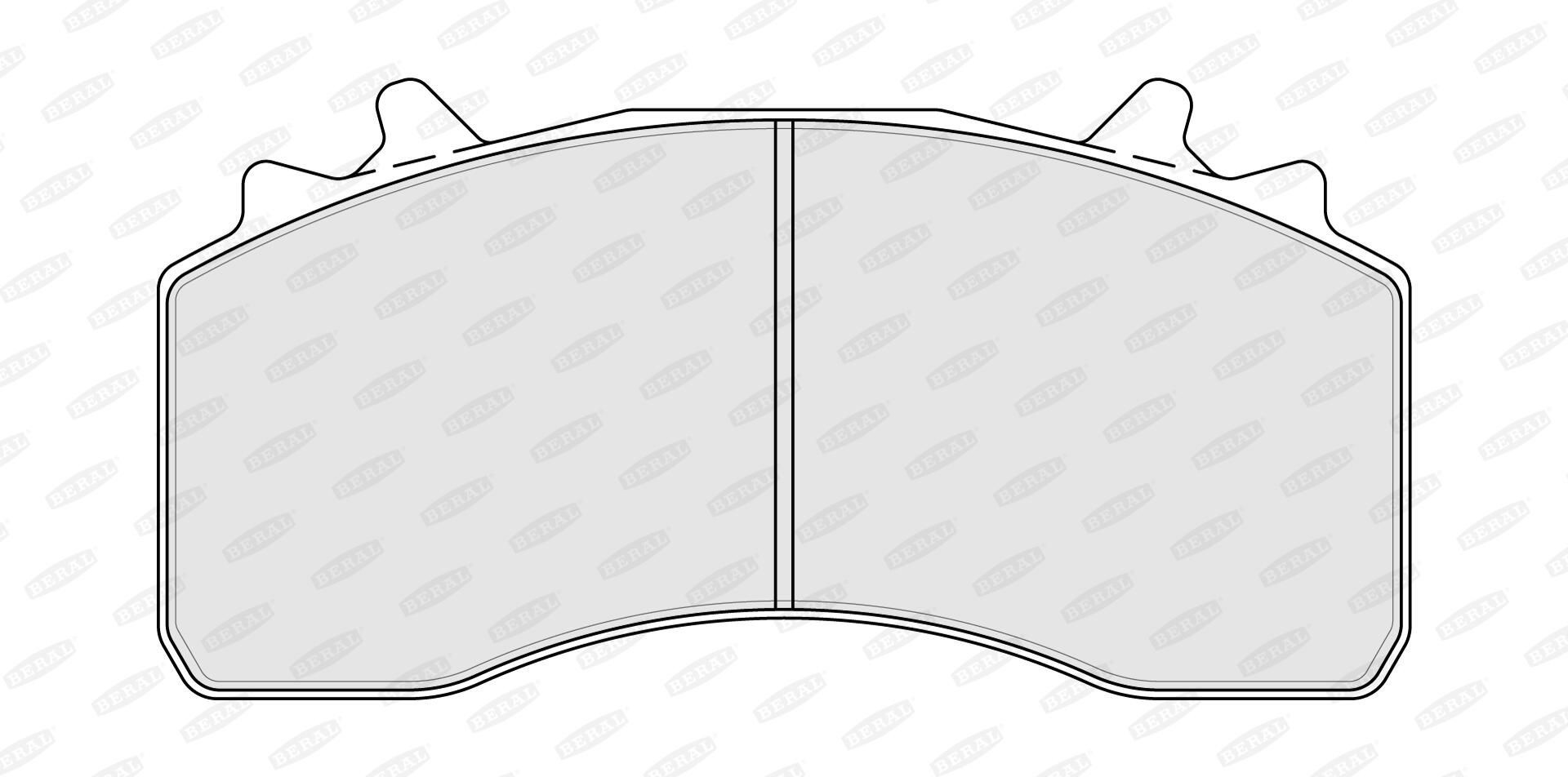 BCV29223T Beral Колодки передние