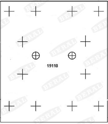 Накладка тормозная передняя (TRUCK) Iveco 2992113 цена, от 210.14 USD