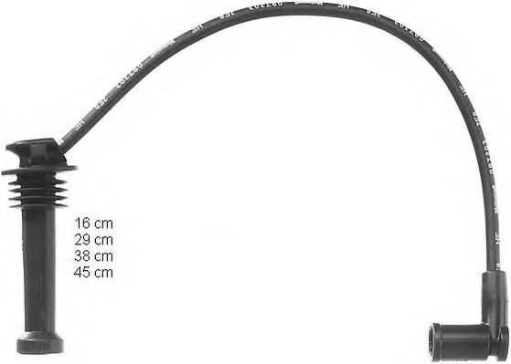 Провода зажигания Magneti Marelli MSK787 цена, от 29.97 USD