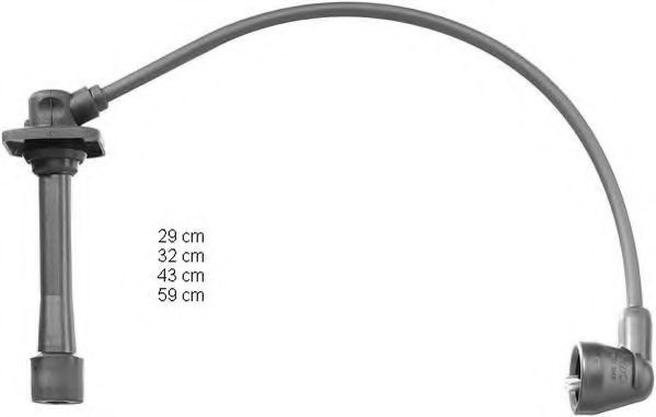 Высоковольтные провода MSK1180 Magneti Marelli