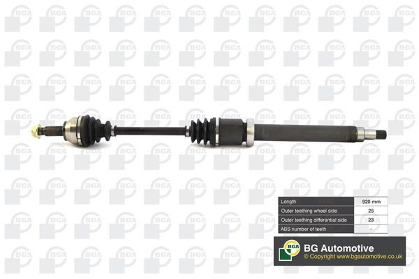 Полуось передняя, правая на Ford Fiesta Mk5 JH, JD