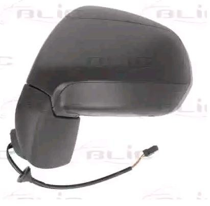 Зеркало заднего вида, левое Citroen C3 Picasso минивэн (SH) (2009 - 2026) цена, от 83.89 USD