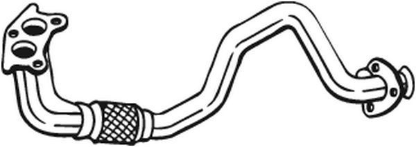 753113 Bosal Штаны глушителя передние
