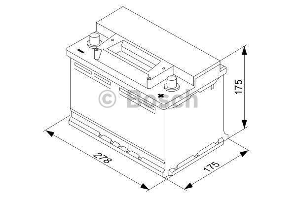Аккумулятор 0092S30070 Bosch
