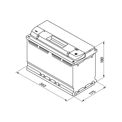 Аккумулятор автомобильный Bosch 0092S40130 цена, от 145.10 USD
