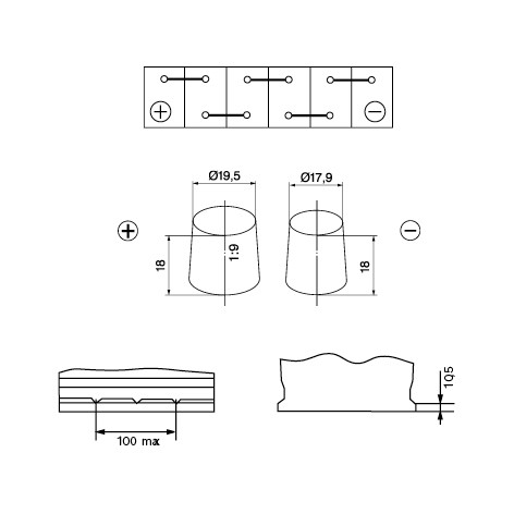 Аккумулятор автомобильный Bosch 0092S40290 цена, от 146.64 USD
