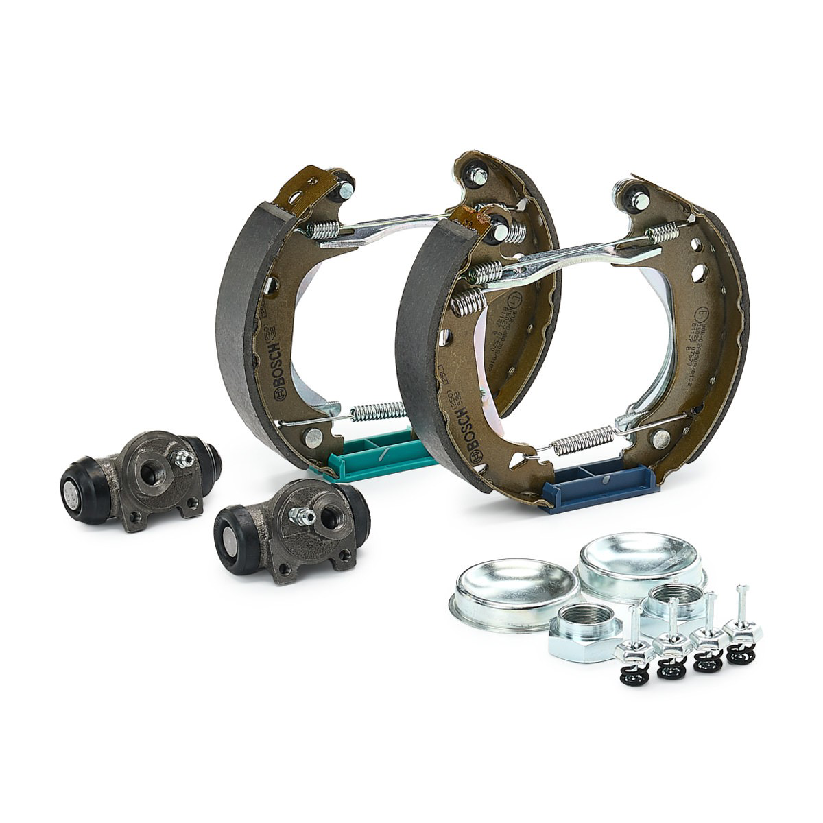 Купить 0204114063 Bosch Задние барабанные тормозные колодки