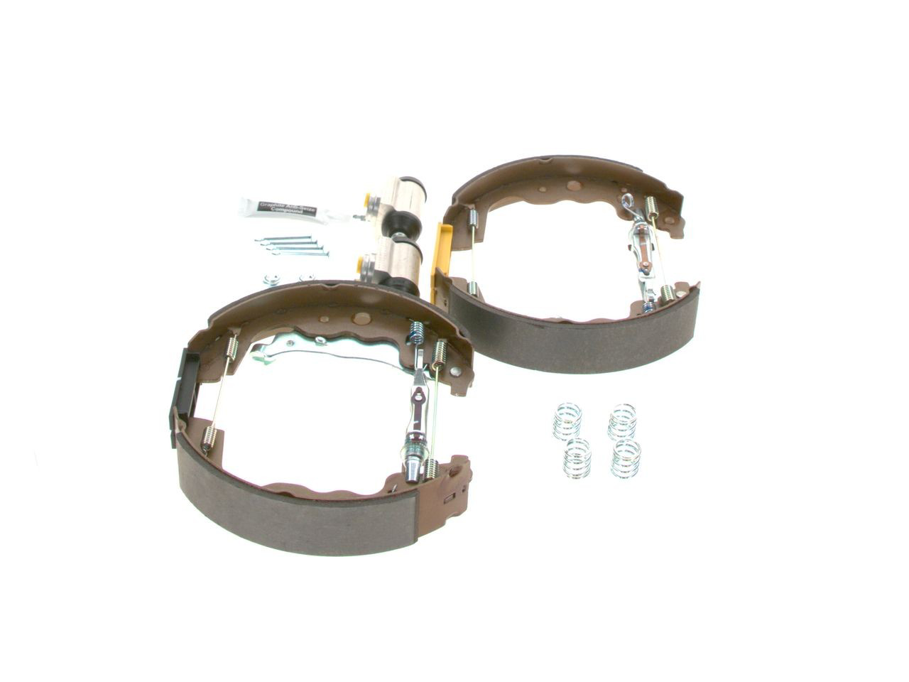 Задние барабанные колодки 0204114197 Bosch