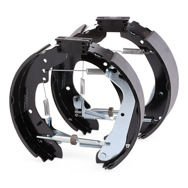 Купить 0204114508 Bosch Колодки тормозные задние барабанные, в сборе с цилиндрами, комплект