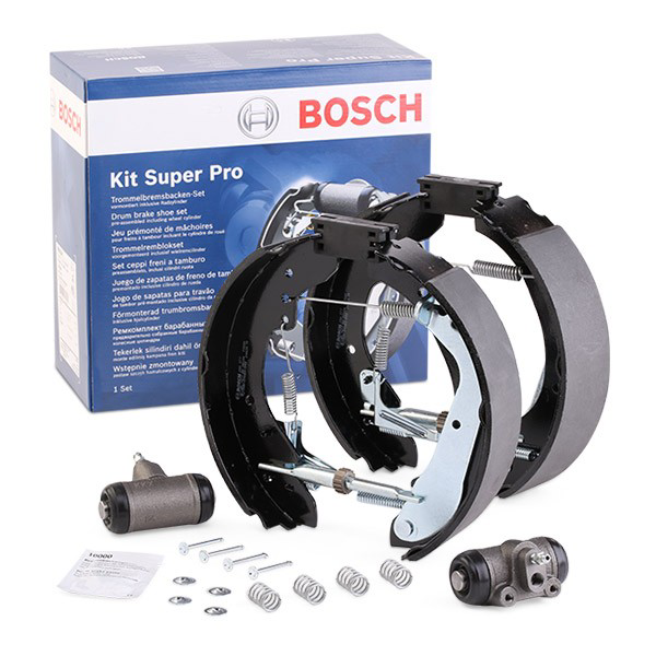 Колодки тормозные задние барабанные, в сборе с цилиндрами, комплект Bosch 0204114508 цена, от 93.48 USD