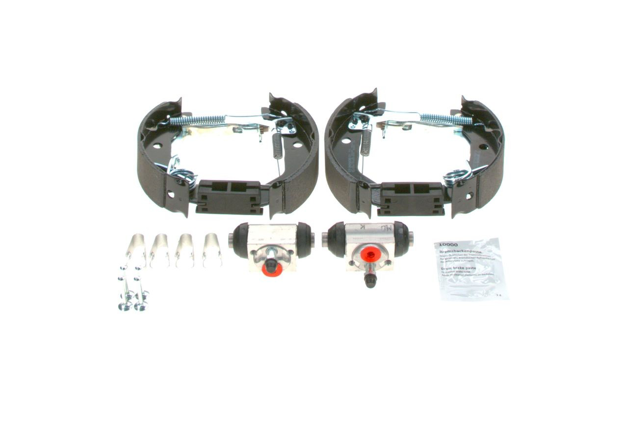 Тормоза рабочие задние ножные и тормозные барабаны Bosch 0204114591 цена, от 25.71 USD