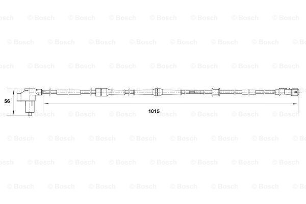 Купить 0265006389 Bosch Датчик АБС (ABS) передний