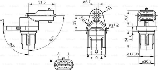 Купить 0281002667 Bosch ДПРВ