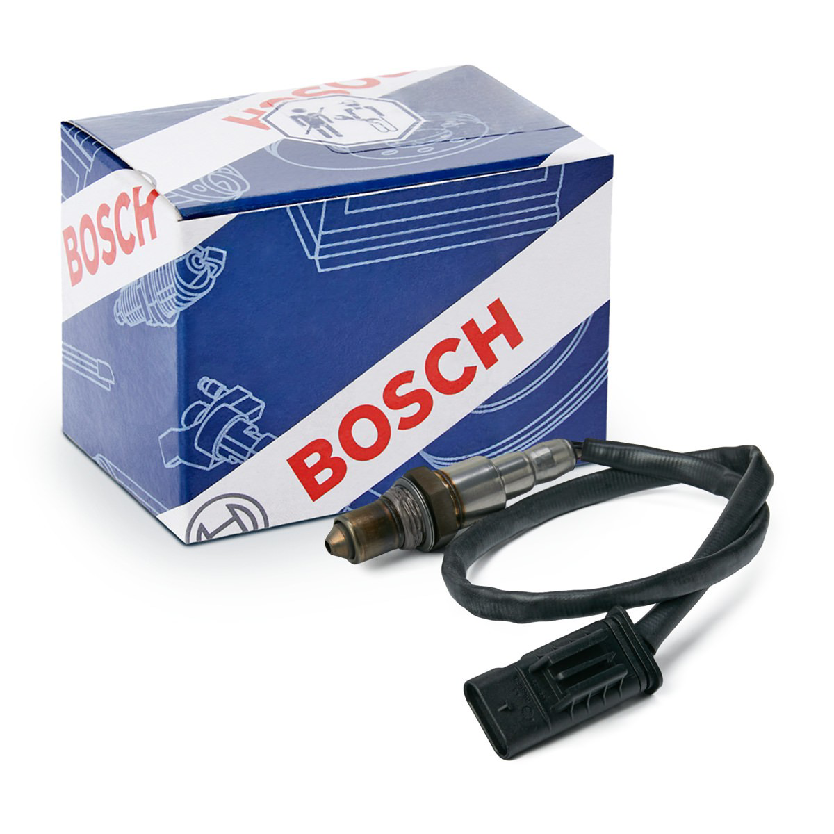 Купить 0281004746 Bosch Лямбда-зонд, датчик кислорода после катализатора