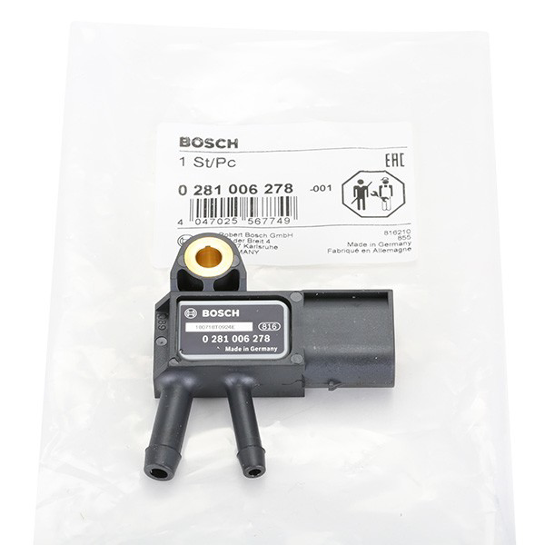 Датчик давления выхлопных газов 0281006278 Bosch