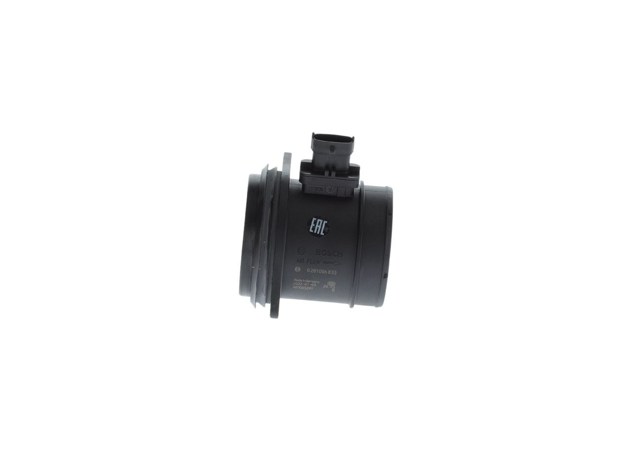Датчик массового расхода воздуха Bosch 0281006833 цена, от 137.61 USD