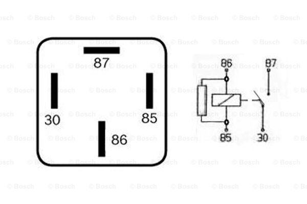 Реле поворотов 0332019456 Bosch