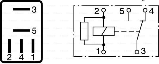Реле многофункциональное 0332201107 Bosch