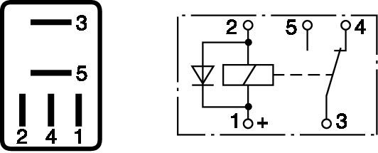 Реле поворотов 0332207402 Bosch