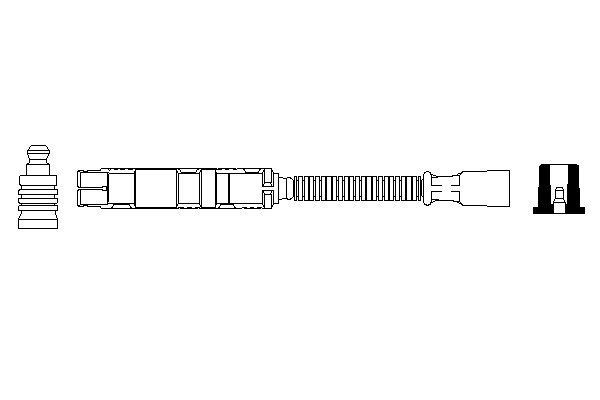 Провода зажигания Bosch 0356912950 цена, от 31.98 USD