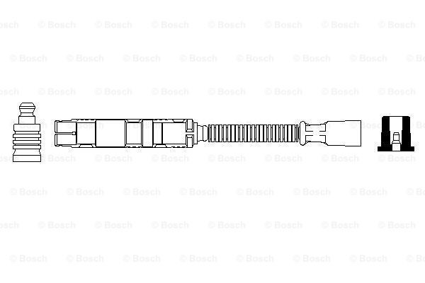 0356912952 Bosch Провода высоковольтные
