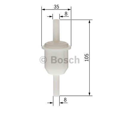 Фильтр топливный Bosch 0450904058