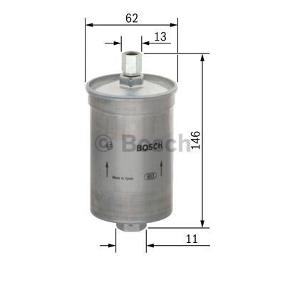 Фильтр тонкой очистки топлива Bosch 0450905003 цена, от 6.02 USD