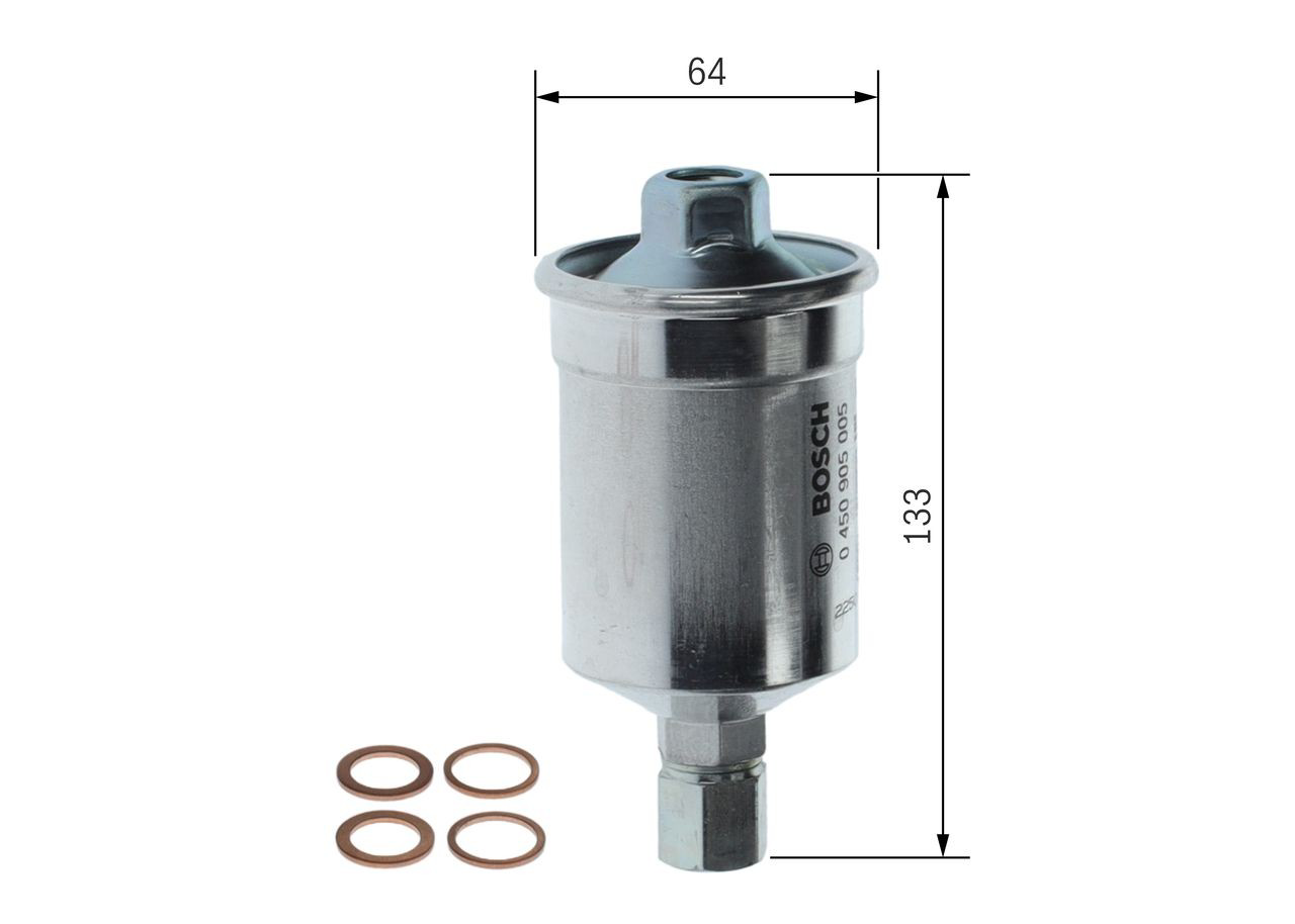 Топливный фильтр 0450905005 Bosch