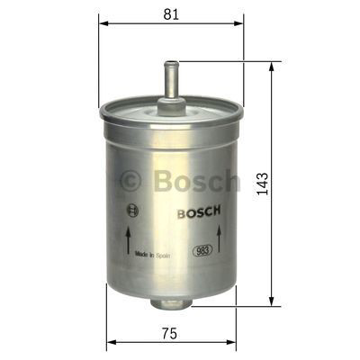 Топливный фильтр 0450905007 Bosch