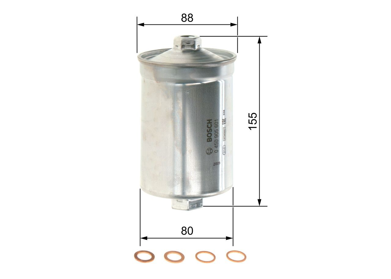 Фильтр тонкой очистки топлива Bosch 0450905601 цена, от 10.45 USD