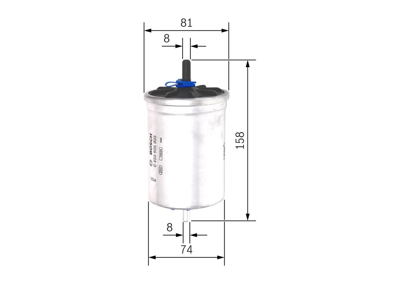 Купить 0450905903 Bosch Фильтр-отстойник топлива грубой очистки