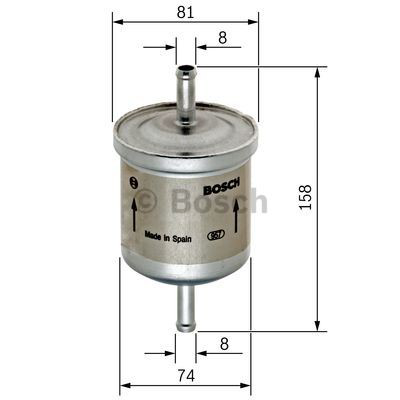 Топливный фильтр 0450905903 Bosch