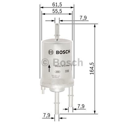0450905959 Bosch Фильтр топлива