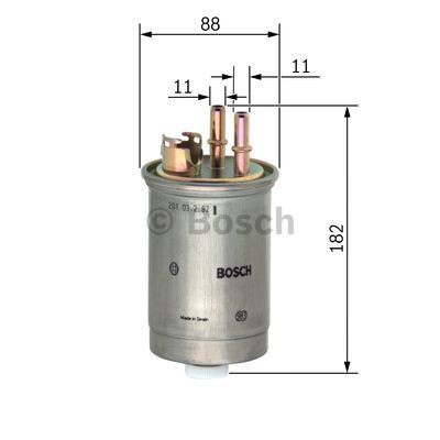 Топливный фильтр 0450906452 Bosch