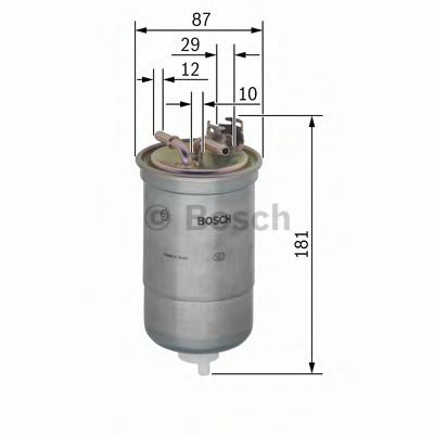 Фильтр тонкой очистки топлива Bosch 0450906453 цена, от 13.85 USD