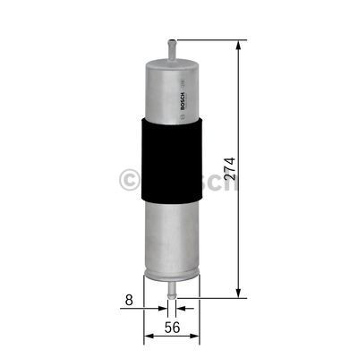 Фильтр топливный Bosch 0450906463