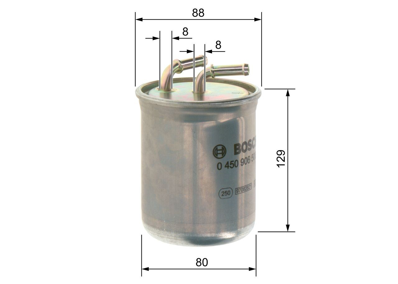 Топливный фильтр 0450906500 Bosch