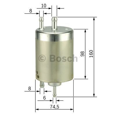 Топливный фильтр 0450915003 Bosch