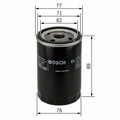 Купить 0451103079 Bosch Корпус масляного фильтра