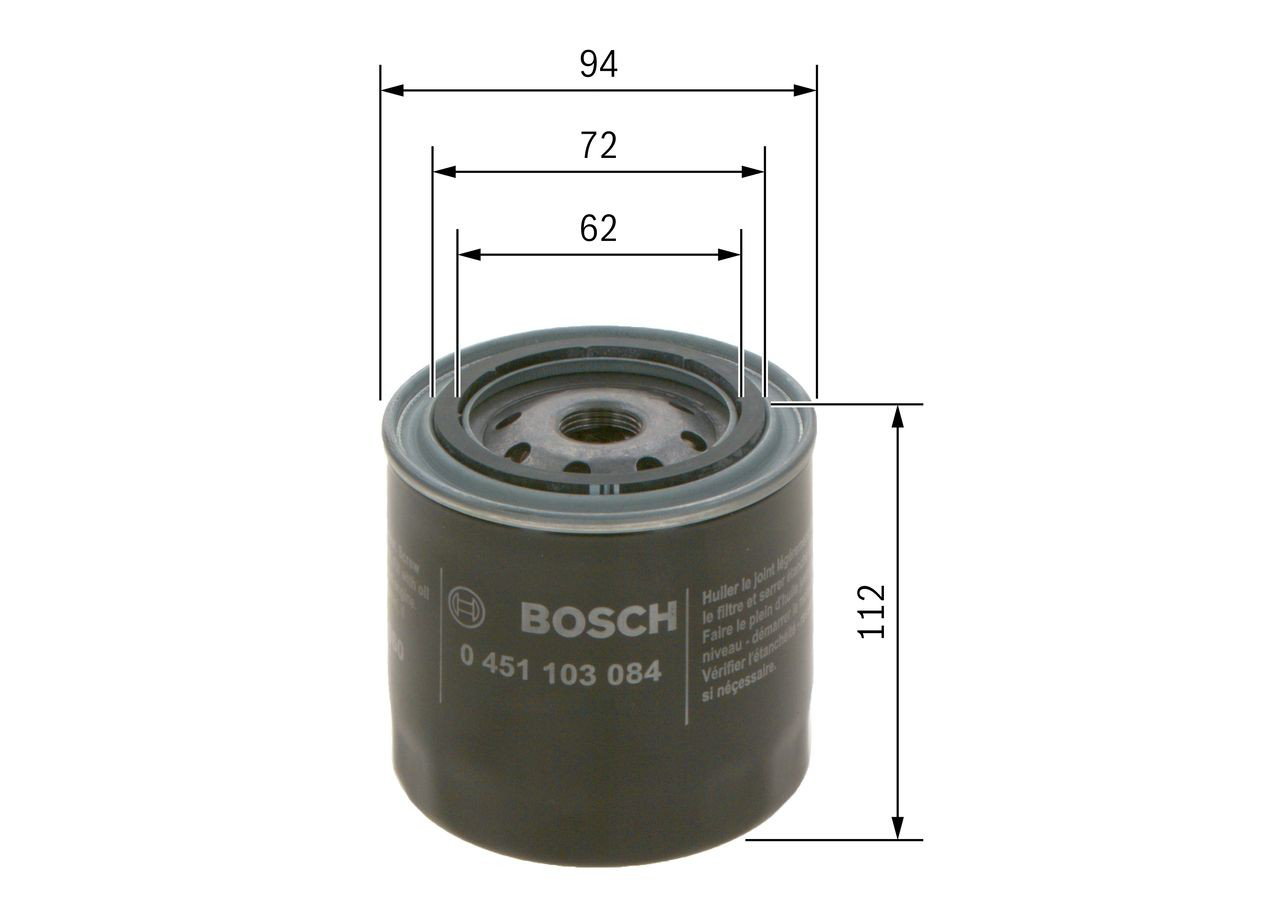 Фильтр масла Bosch 0451103084