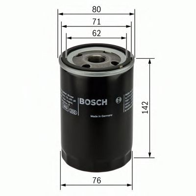 Масляный фильтр 0451103092 Bosch