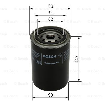 Масляный фильтр 0451103240 Bosch