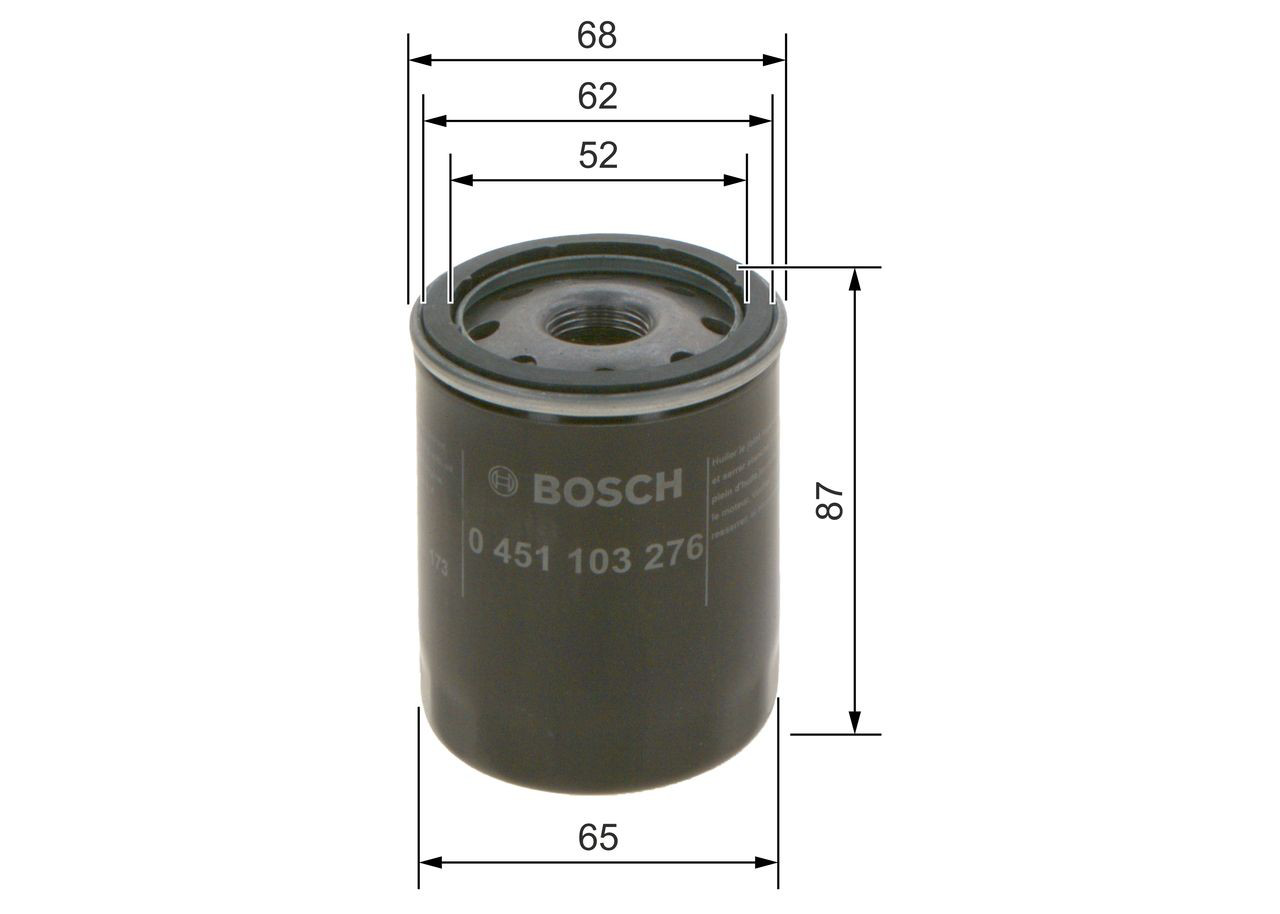 Масляный фильтр 0451103276 Bosch