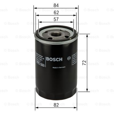 0451103316 Bosch Масляный фильтр двигателя