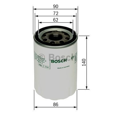 Масляный фильтр 0451103347 Bosch